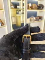 Gucci, Marmont Half-Moon Mini Bag, Mini, Black, Like New - Image 19