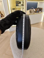Gucci, Marmont Half-Moon Mini Bag, Mini, Black, Like New - Image 34