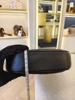 Gucci, Marmont Half-Moon Mini Bag, Mini, Black, Like New - Image 35