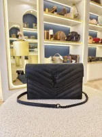 YSL, WOC,  7.5", Black, Very Very  Good - 图片 3