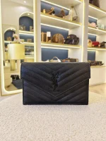 YSL, WOC,  7.5", Black, Very Very  Good - 图片 4