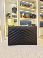 YSL, WOC,  7.5", Black, Very Very  Good - 图片 5