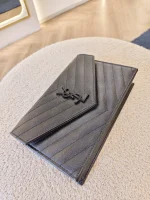 YSL, WOC,  7.5", Black, Very Very  Good - 图片 9