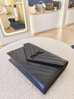 YSL, WOC,  7.5", Black, Very Very  Good - 图片 11