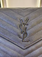 YSL, WOC,  7.5", Black, Very Very  Good - 图片 15
