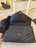 YSL, WOC,  7.5", Black, Very Very  Good - 图片 17