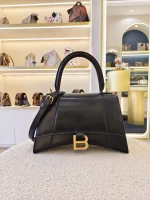 Balenciaga, Hourglass Bag, Small, Black, Very Very  Good - Image 5