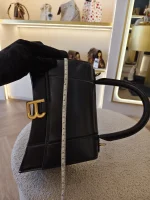 Balenciaga, Hourglass Bag, Small, Black, Very Very  Good - Image 44