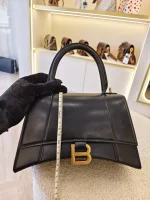 Balenciaga, Hourglass Bag, Small, Black, Very Very  Good - Image 45