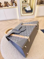 Goyard, Saigon PM Top-Handle Bag, PM, Gray, Like New - Image 12
