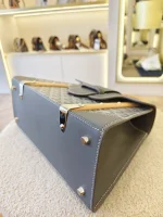 Goyard, Saigon PM Top-Handle Bag, PM, Gray, Like New - Image 15
