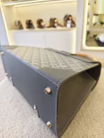 Goyard, Saigon PM Top-Handle Bag, PM, Gray, Like New - Image 19
