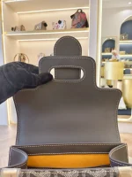 Goyard, Saigon PM Top-Handle Bag, PM, Gray, Like New - Image 30