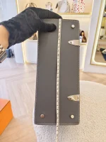 Goyard, Saigon PM Top-Handle Bag, PM, Gray, Like New - Image 46