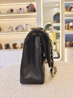 Chanel, Classic Medium Double Flap Bag, 10", Black, Very Like New - Image 9