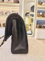 Chanel, Classic Medium Double Flap Bag, 10", Black, Very Like New - Image 10