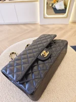 Chanel, Classic Medium Double Flap Bag, 10", Black, Very Like New - Image 11