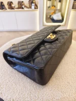 Chanel, Classic Medium Double Flap Bag, 10", Black, Very Like New - Image 12
