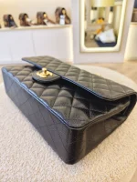 Chanel, Classic Medium Double Flap Bag, 10", Black, Very Like New - Image 14