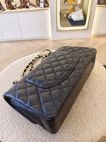 Chanel, Classic Medium Double Flap Bag, 10", Black, Very Like New - Image 16