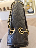 Chanel, Classic Medium Double Flap Bag, 10", Black, Very Like New - Image 22