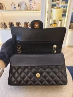 Chanel, Classic Medium Double Flap Bag, 10", Black, Very Like New - Image 25