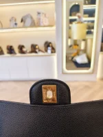 Chanel, Classic Medium Double Flap Bag, 10", Black, Very Like New - Image 26