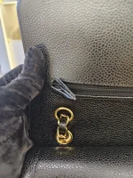 Chanel, Classic Medium Double Flap Bag, 10", Black, Very Like New - Image 28