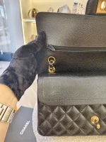 Chanel, Classic Medium Double Flap Bag, 10", Black, Very Like New - Image 29