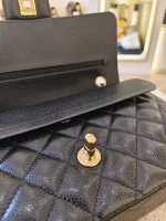 Chanel, Classic Medium Double Flap Bag, 10", Black, Very Like New - Image 31