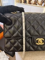 Chanel, Classic Medium Double Flap Bag, 10", Black, Very Like New - Image 43