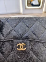 Chanel, Small Classic Trifold Wallet, , Black, Very Very  Good - 图片 7