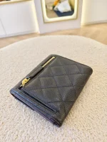 Chanel, Small Classic Trifold Wallet, , Black, Very Very  Good - 图片 12