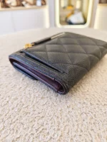 Chanel, Small Classic Trifold Wallet, , Black, Very Very  Good - 图片 13