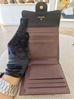 Chanel, Small Classic Trifold Wallet, , Black, Very Very  Good - 图片 19