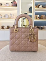 Dior, Lady Dior Small, Small, Pink, Like New - Image 5