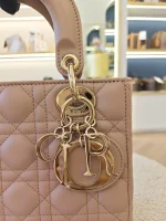 Dior, Lady Dior Small, Small, Pink, Like New - Image 9