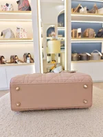 Dior, Lady Dior Small, Small, Pink, Like New - Image 13