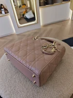 Dior, Lady Dior Small, Small, Pink, Like New - Image 18