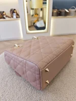 Dior, Lady Dior Small, Small, Pink, Like New - Image 21