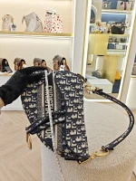 Dior, Saddle Bag, Medium, Blue, Very Very  Good - Image 26