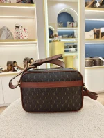 YSL, Monogramme Camera Bag, , Brown, Very Very  Good - Image 2