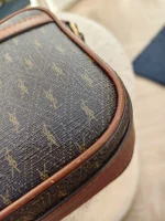 YSL, Monogramme Camera Bag, , Brown, Very Very  Good - Image 16