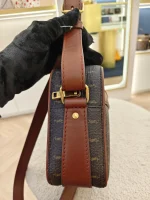 YSL, Monogramme Camera Bag, , Brown, Very Very  Good - Image 19
