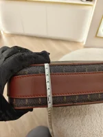 YSL, Monogramme Camera Bag, , Brown, Very Very  Good - Image 32
