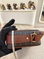 YSL, Monogramme Camera Bag, , Brown, Very Very  Good - Image 33