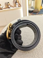 Gucci, [Gucci] GG Marmont Leather Belt, 75/30, Black, Very Very  Good - Image 18