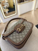 Gucci, Horsebit 1955 Shoulder Bag, , Brown, Like New - Image 9