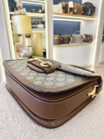 Gucci, Horsebit 1955 Shoulder Bag, , Brown, Like New - Image 12