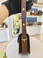 Gucci, Horsebit 1955 Shoulder Bag, , Brown, Like New - Image 16